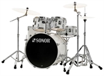 SONOR  AQ 1 STAGE  SET  PIANO WHITE  " NYHED"
